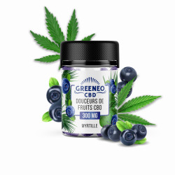 Gummies CBD Myrtille Greeneo