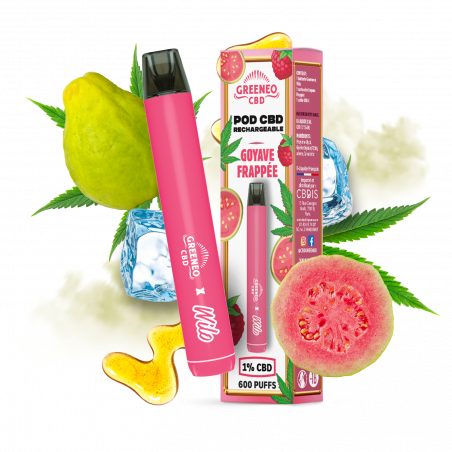 POD RECHARGEABLE GOYAVE FRAPPEE (WILO X GREENEO)