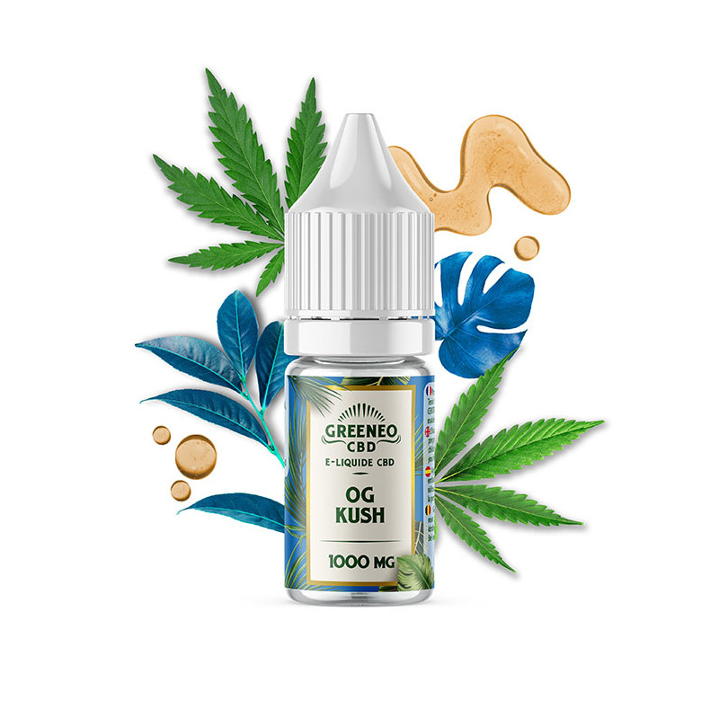 E Liquide OG Kush CBD Full Spectrum Greeneo E Liquide OG Kush CBD Full Spectrum Greeneo