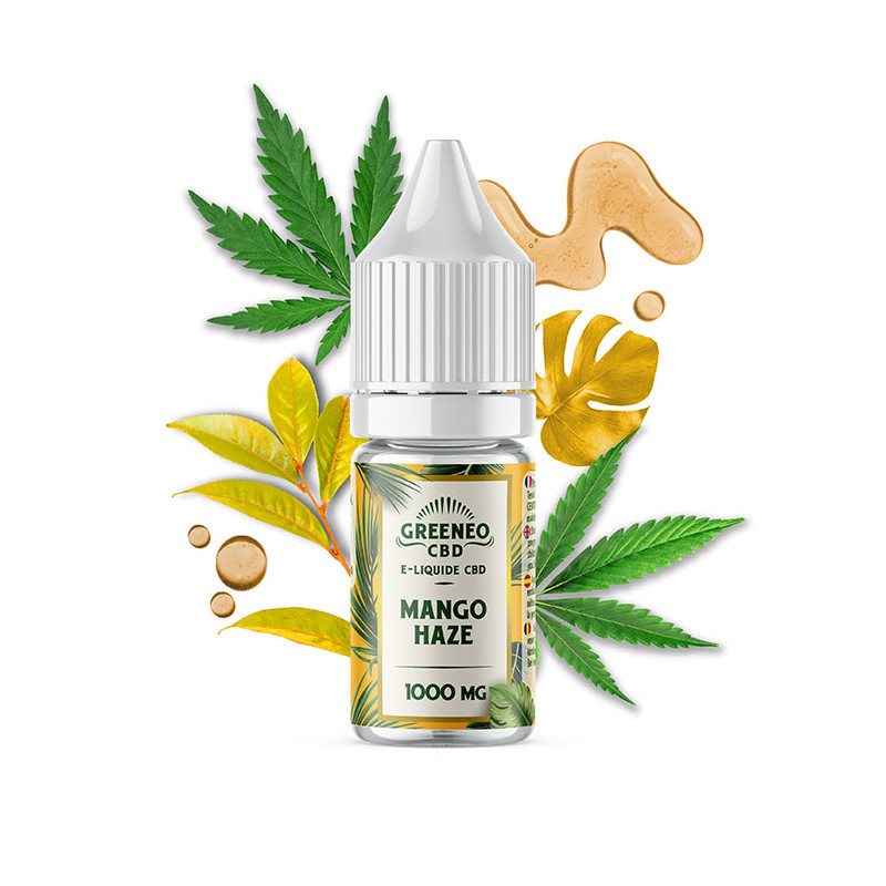 E Liquide Mango Haze CBD Full Spectrum Greeneo