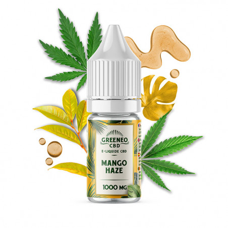 E Liquide Mango Haze CBD Full Spectrum Greeneo