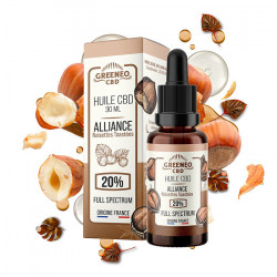 Huile CBD Alliance Greeneo 30ML