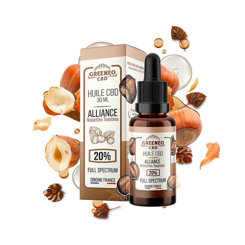 Huile CBD Alliance Greeneo 30ML Huile CBD Alliance Greeneo 30ML