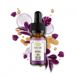 Huile CBD CBG CBN CBC Intense Greeneo CBD 10%