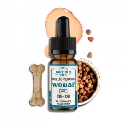 Huile CBD pour Chien Greeneo