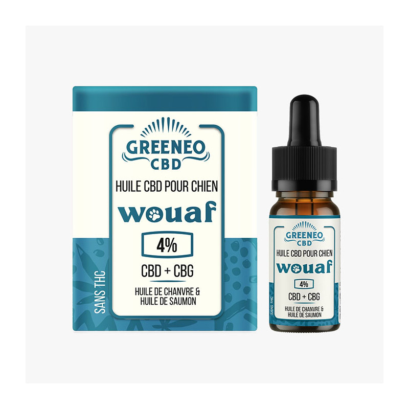 Huile CBD pour Chien Greeneo Huile CBD pour Chien Greeneo
