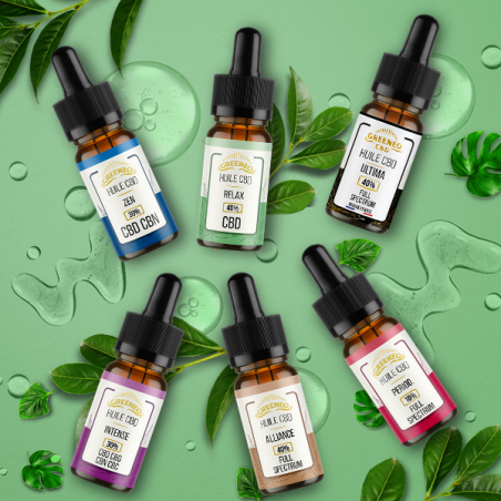 Huile de CBD - Greeneo